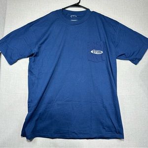 Vintage No Fear Shirt Men’s Blue Short Sleeve